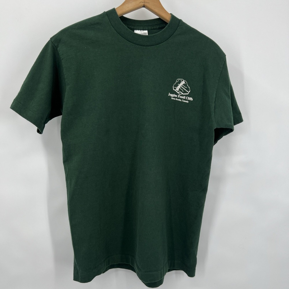 Vtg Fruit of the Loom Single Stitch Med t-Shirt Joggins Fossil Cliff Nova Scotia